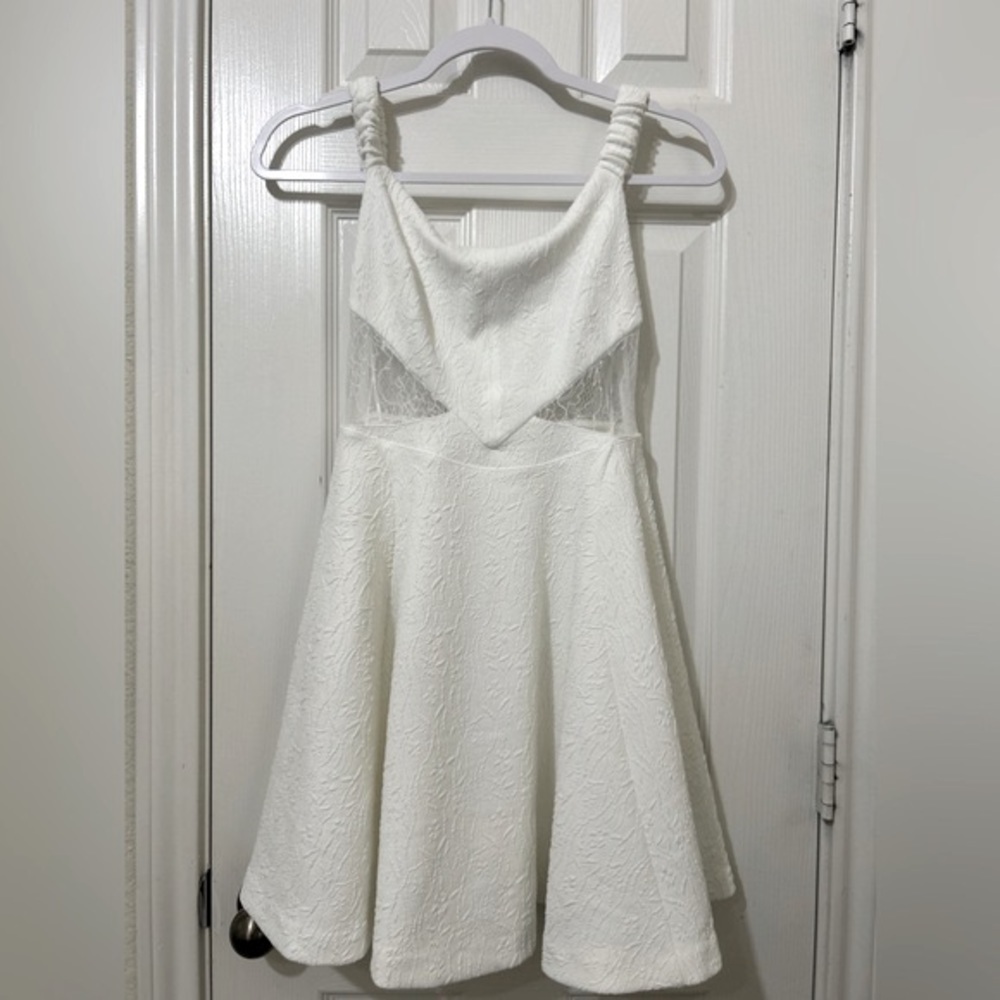 Free People, Brooklyn Mini Dress, XS, White, NWOT - Picture 6 of 12